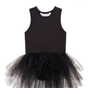 I love plum black tutu nwt 2T